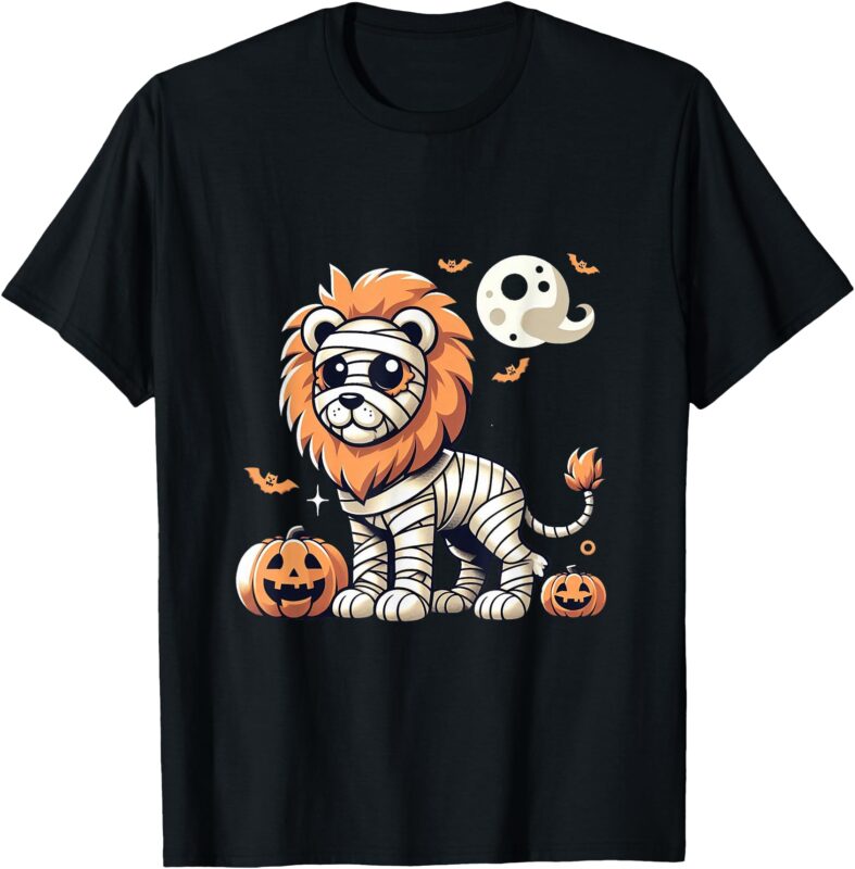 spooky Lion mummy T-Shirt