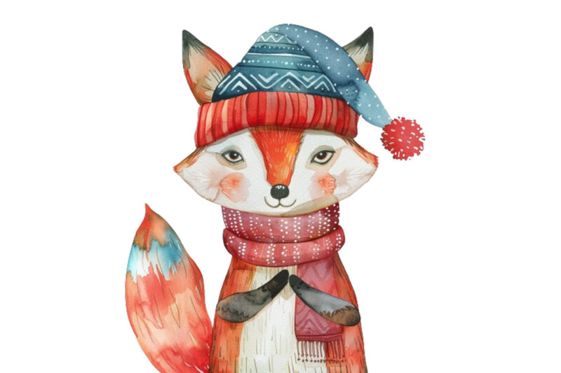 fox, illustration, color image, old-fashioned, whimsical, antique, cartoon, engraving, artistic, artwork, catching, clip art, dawn, fantasy,