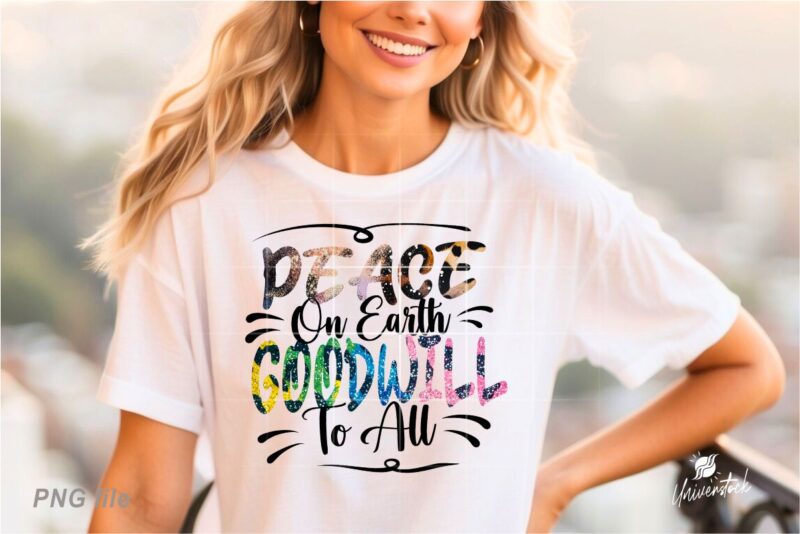 Christmas Jesus Quotes PNG T-shirt Designs Bundle