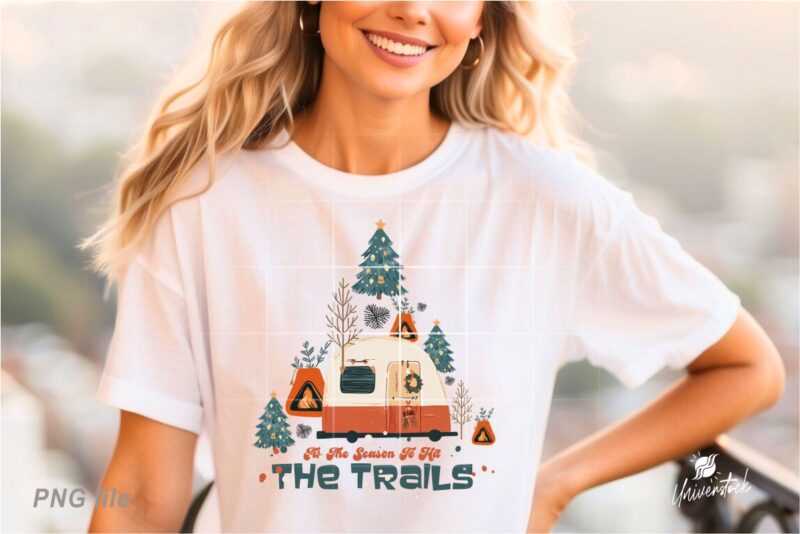 Christmas Adventure Sublimation PNG T-shirt Designs Bundle
