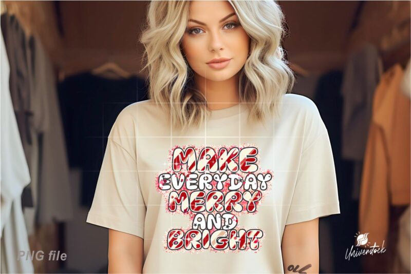 Inspirational Christmas PNG T-shirt Designs Bundle