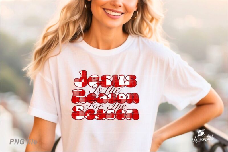 Christmas Jesus Quotes PNG T-shirt Designs Bundle