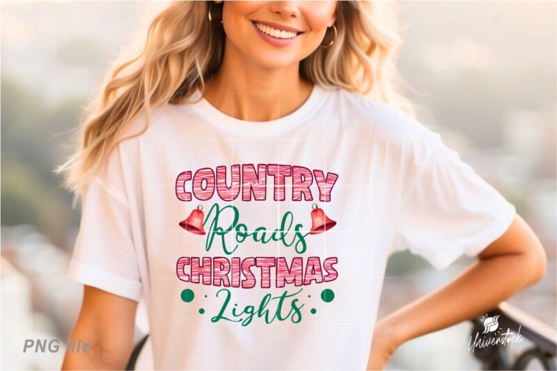 Christmas sublimation PNG Vol.2 T-shirt Designs Bundle