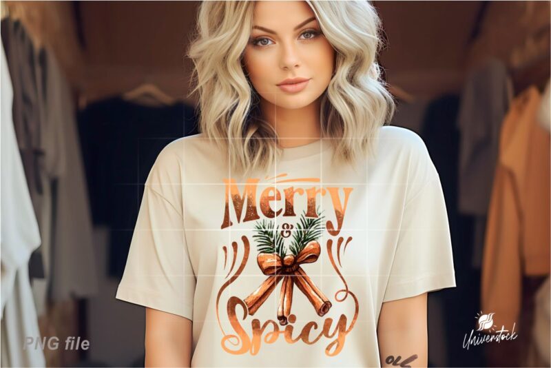 Christmas Spice Sublimation PNG T-shirt Designs Bundle