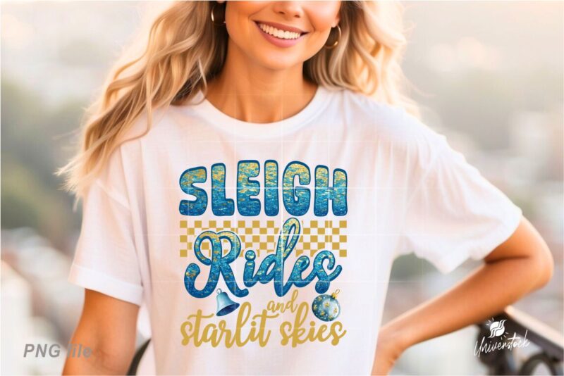Christmas sublimation PNG Vol.2 T-shirt Designs Bundle