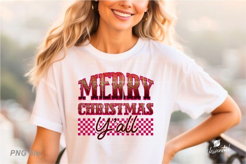 Christmas sublimation PNG Vol.2 T-shirt Designs Bundle