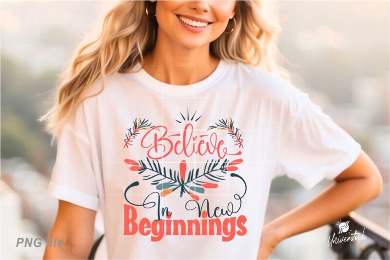 Motivational New Year 2025 PNG T-shirt Designs Bundle