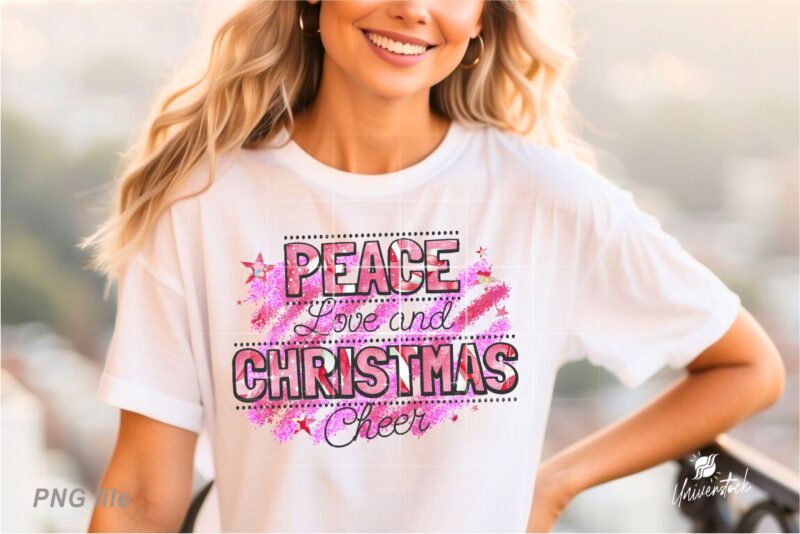 Inspirational Christmas PNG T-shirt Designs Bundle