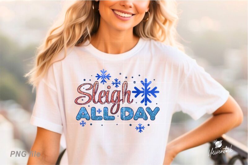 Winter Vibes Sublimation PNG T-shirt Designs Bundle