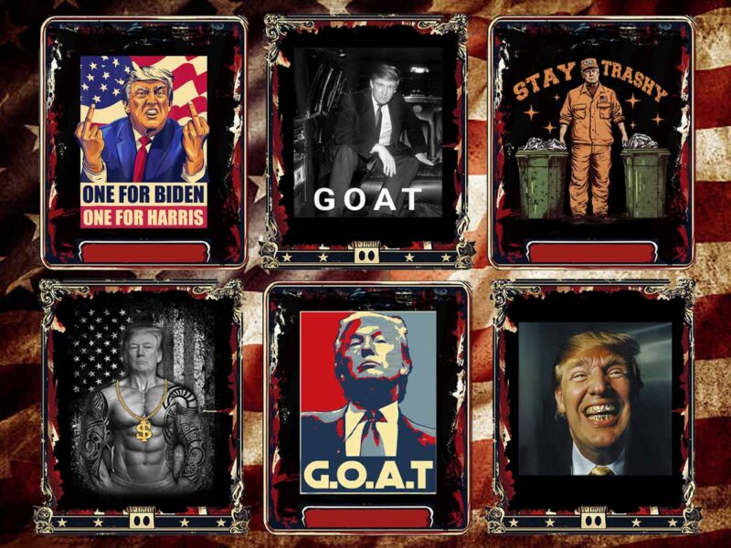 Trump Daddys Home 12 Design Trump 47th, MAGA 2024 Graphic PNG, Trump Christmas Biden Harris Garbage Funny Digital Download