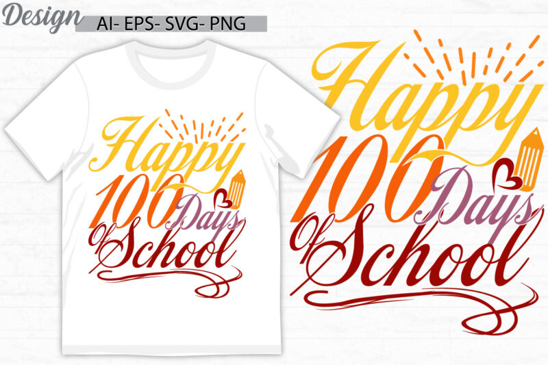 happy 100 days of school, back to school best friend gift, school life event vintage graphic