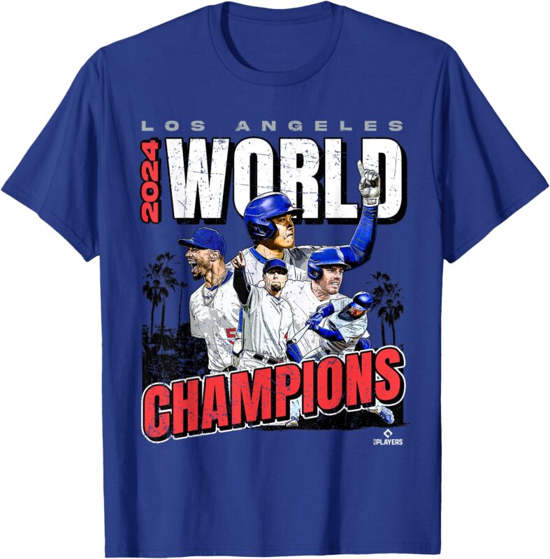 2024 World Champions _ Los Angeles LA Series Finals Merch T-Shirt