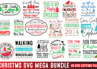 Christmas t-shirt design bun dle ,chriostmas vector t-shirt design bundle, christmas t-shirt design,Christmas SVG Bundle,Christmas ,Santa