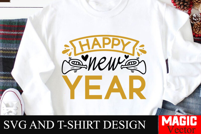 Happy New Year SVG Cut File,Happy New Year 2025 Svg Bundle, Happy New Year 2025 svg, New Year SVG Bundle, New Year quotes svg file, Hello 20