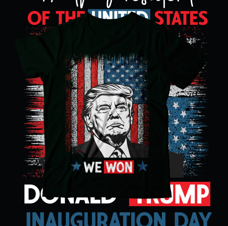 We Won T-Shirt Design,Trump we won svg, trump won svg, trump won get over it svg, trump won again 2024 svg, trump 47th president svg, trump