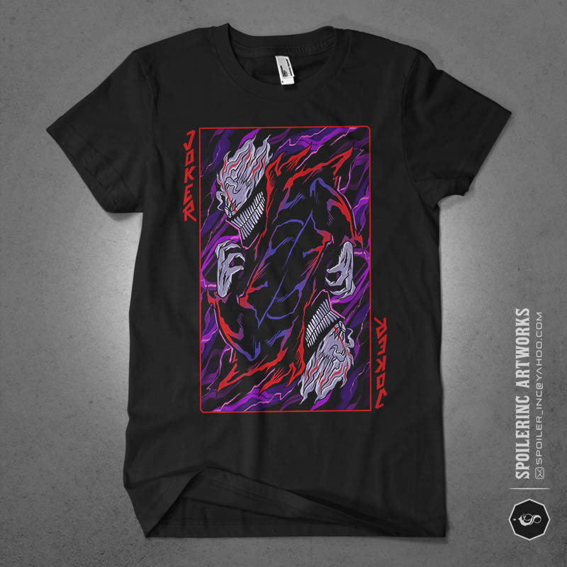 dandadan anime tshirt design bundle illustration
