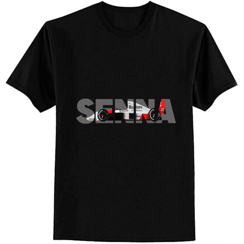 Ayrton Senna’s McLaren Honda MP45 Illustration T-Shirt