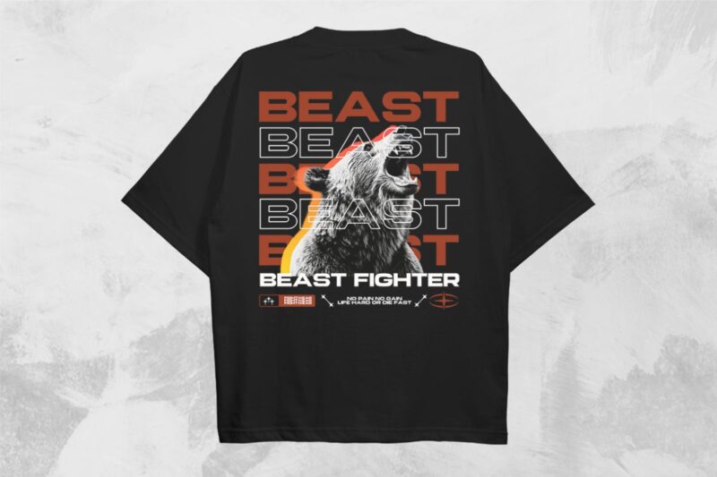 Streetwear T-shirt Designs Bundle Vol. 3