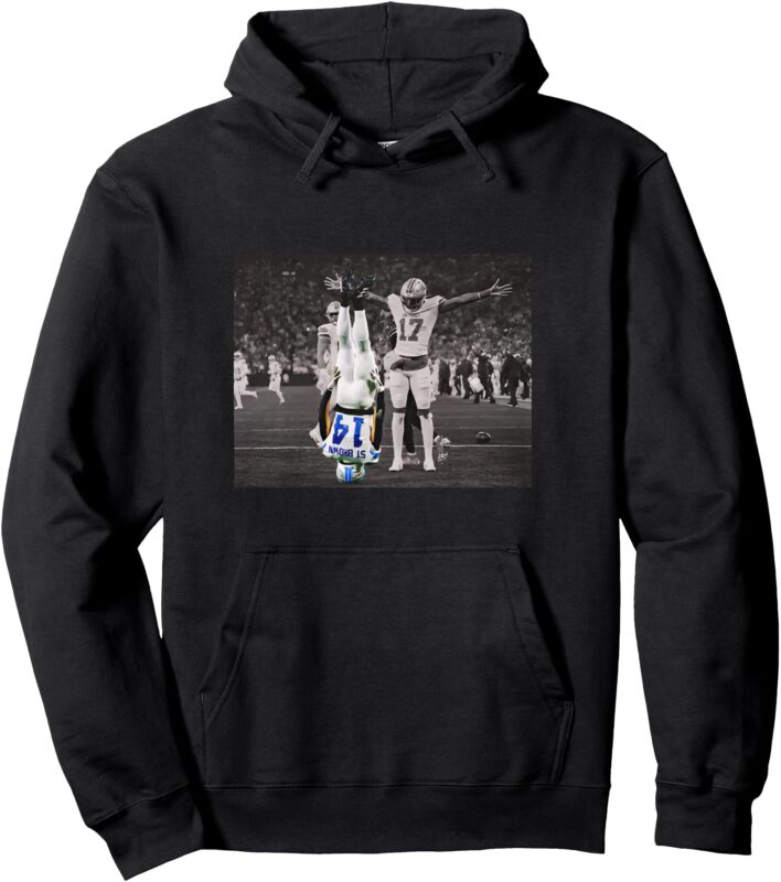 Brian Branch Vintage Tee Middle Finger Pullover Hoodie