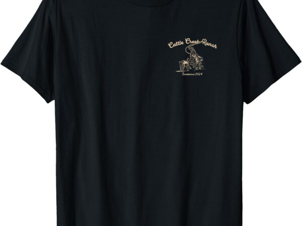 Cattle creek roping country t-shirt