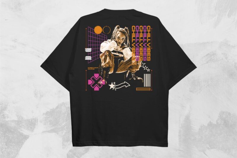 Streetwear T-shirt Designs Bundle Vol. 3