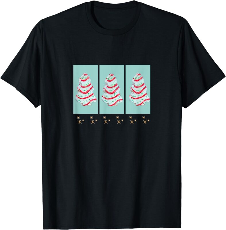 Christmas Tree Cake Holiday Funny Christmas T-Shirt