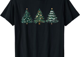 Christmas Tree Xmas Graphic T-Shirt