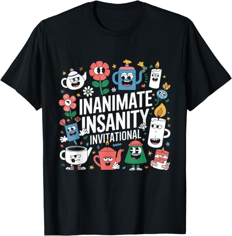 Creator Ink Inanimate Insanity Black And White Tee T-Shirt