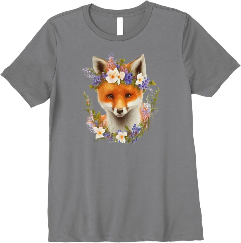 Cute Little Fox Premium T-Shirt