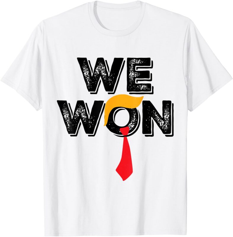 Donald Trump 47th President JD Vance We Won Get Over It 2024 T-Shirt