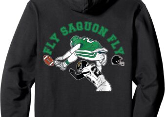 Fly Saquon Fly Eagles Barkley The Reverse Hurdle 2024 Pullover Hoodie t shirt graphic design