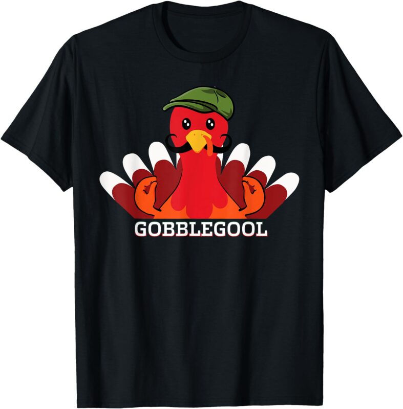 Funny Gobblegool Italian Gobble Turkey Day Fall Thanksgiving T-Shirt