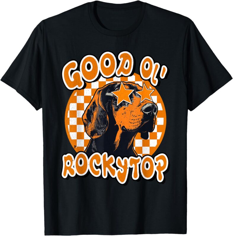 Funny Orange Blooded Tennessee Hound Native Home TN Pride T-Shirt
