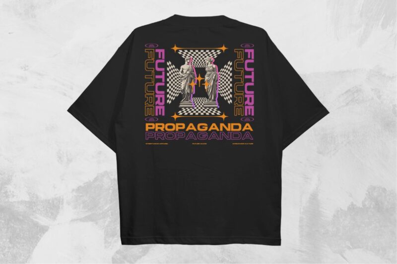 Streetwear T-shirt Designs Bundle Vol. 3