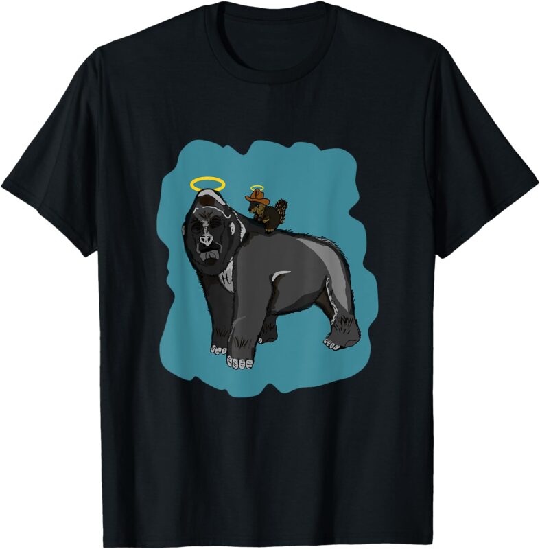 Gorilla and Squirrel T-Shirt