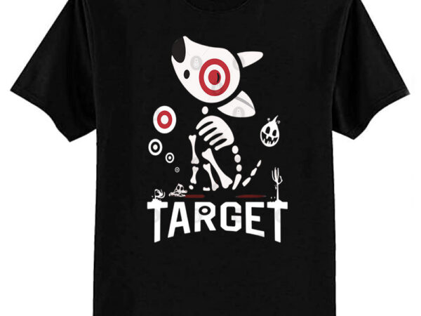 Halloween bullseye dog team member t-shirt
