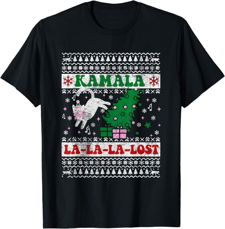 Kamala La-La-La-Lost Funny Retro Election Result 2024 T-Shirt