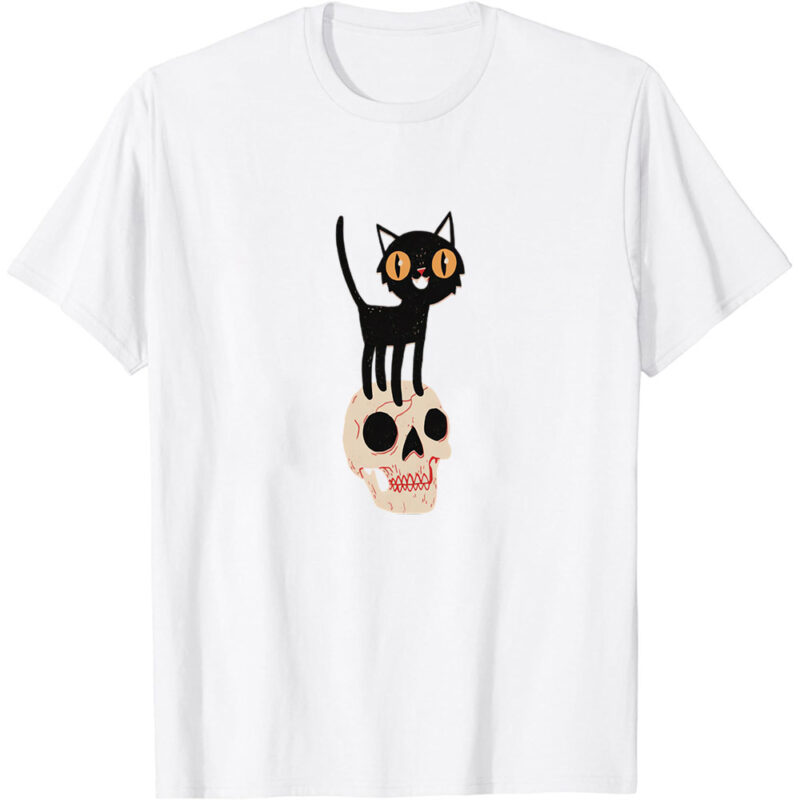 Look What The Halloween Cat Dragged In T-Shirt