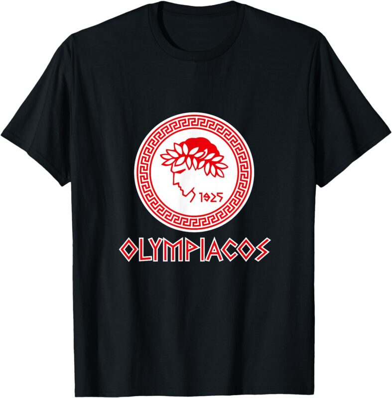 Olympiacos Greek Patterns T-Shirt