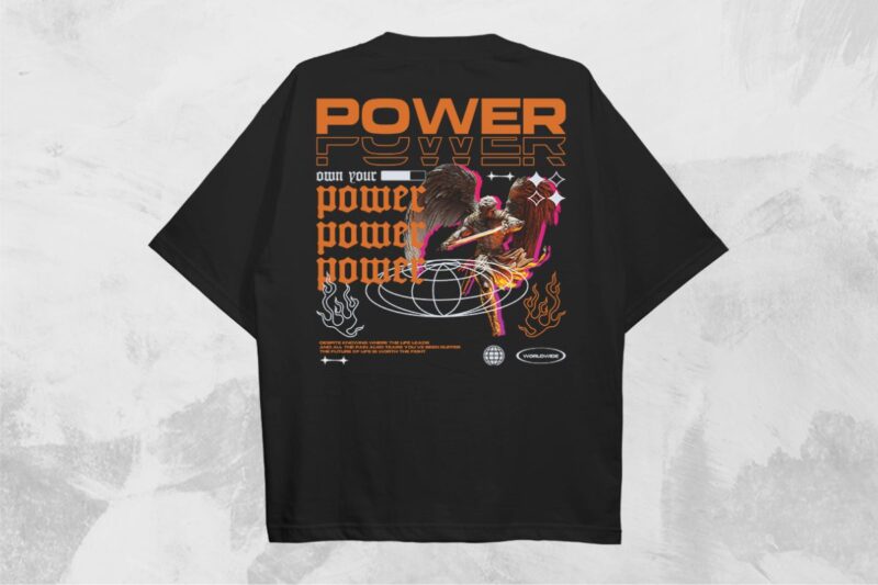 Streetwear T-shirt Designs Bundle Vol. 3