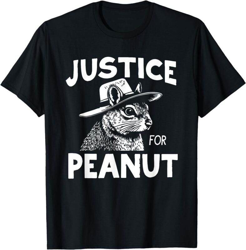 Peanut Squirrel – Justice For Peanut T-Shirt