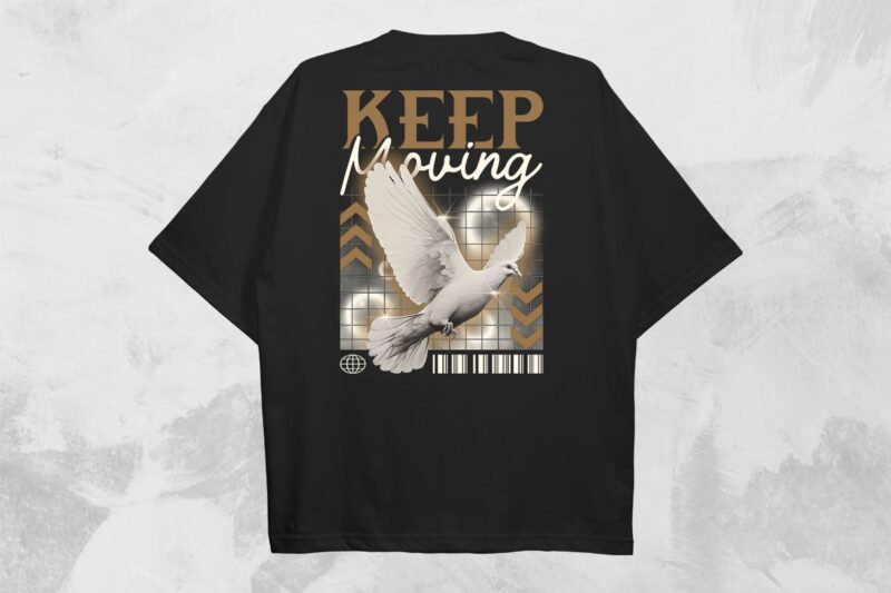 Streetwear T-shirt Designs Bundle PNG Vol.1