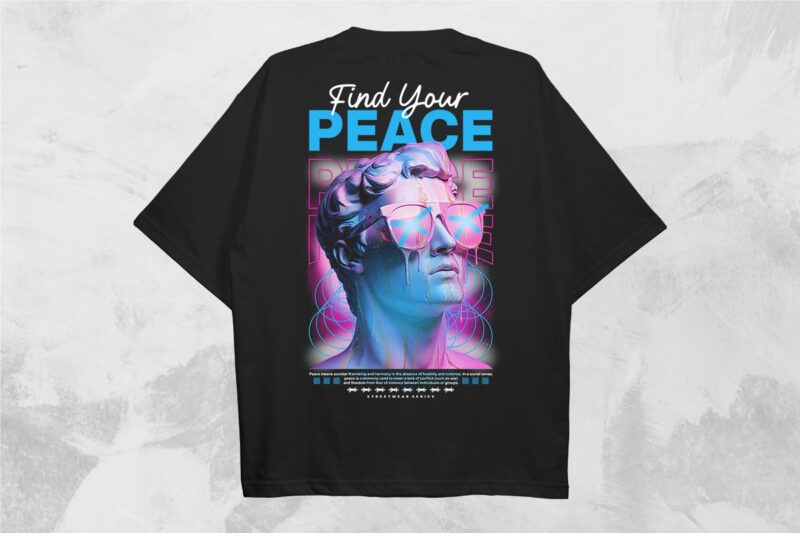 Streetwear T-shirt Designs Bundle PNG Vol.1