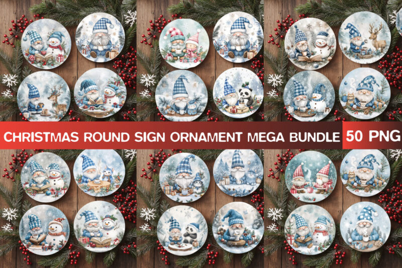 Christmas Ornament Sign Bundle,Christmas Round Sign SVG Design,Christmas Svg 2024,Round Christmas ornaments Svg,,Christmas Round Sign,Christ