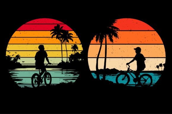 Sunset T-Shirt Graphic Bundle