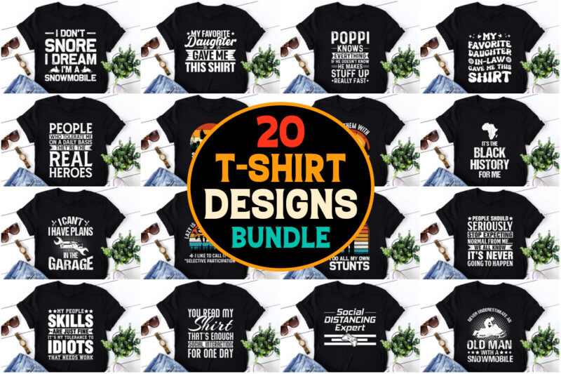 Best Selling T-Shirt Design Bundle