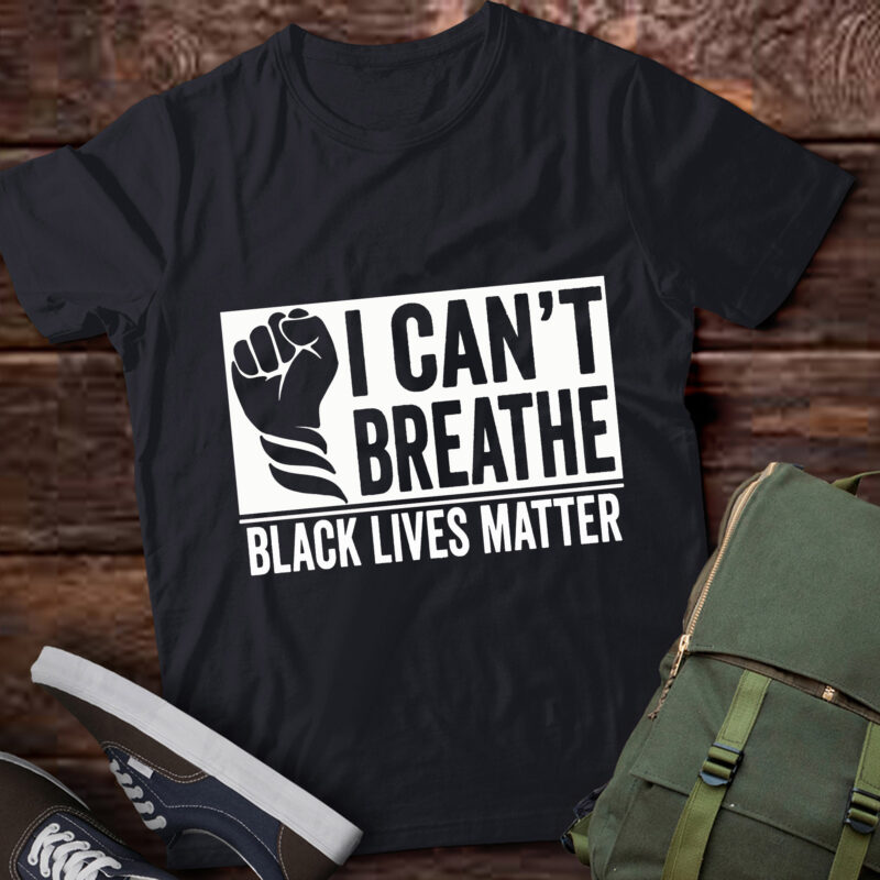 TA55-I Can’t Breathe Black Lives Matter T-Shirt