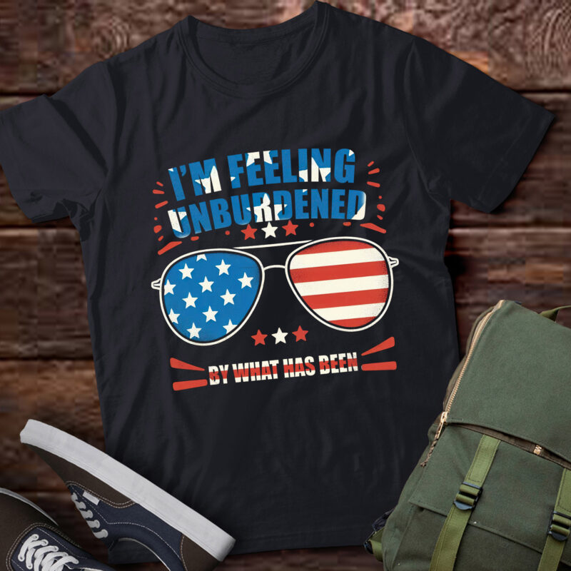 TA87-I’m Feeling Unburdened By What Has Been American Sunglasses Pullover Hoodie