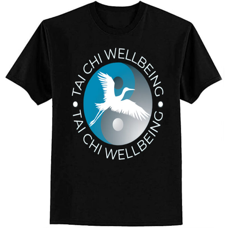 Tai Chi Wellbeing logo white T-Shirt
