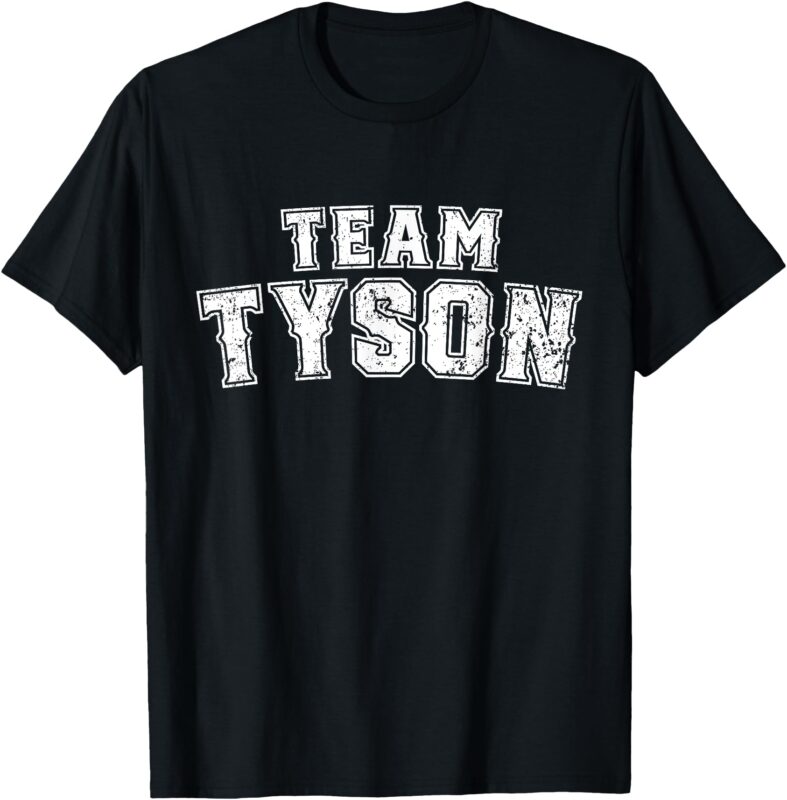 Team TYSON Family Personalized Name TYSON Vintage T-Shirt